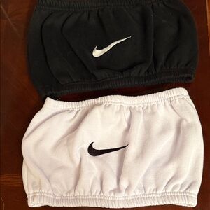 Nike Swoosh Black and White Tube Top